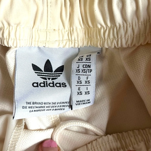 Adidas Originals Men's Track Pants Cream Size X Small athleisure 90s - Picture 6 of 7
